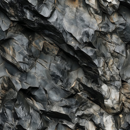 Tapete in markanter Basalt-Optik – dunkel, kraftvoll, modern PVC-frei & selbstklebend für einfache Anwendung PCC FoliaConcept Premiumqualität für urbane Raumgestaltung