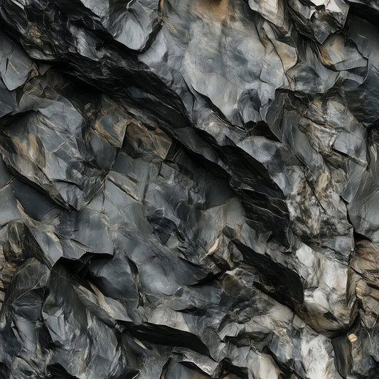 Tapete in markanter Basalt-Optik – dunkel, kraftvoll, modern PVC-frei & selbstklebend für einfache Anwendung PCC FoliaConcept Premiumqualität für urbane Raumgestaltung