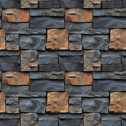 Tapete mit strukturierter Basaltstein-Optik Selbstklebend, PVC-frei & detailreich gestaltet Für moderne Wandgestaltung – by PCC FoliaConcept