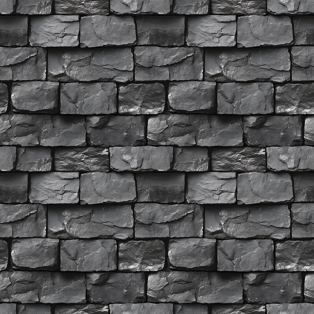 Dunkle Basalt-Optik mit eleganter Steinstruktur PVC-frei, selbstklebend & hochwertig verarbeitet Für moderne Wandgestaltung – by PCC FoliaConcept