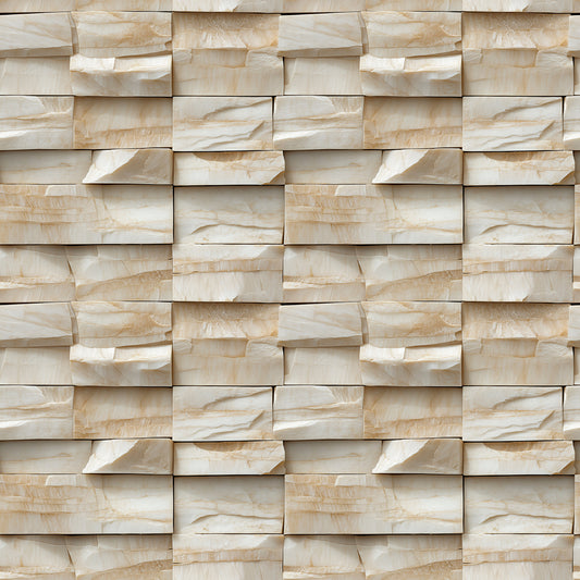 Lieferzeit 2-4 Tage Tapete in heller Travertin-Steinoptik PVC-frei & selbstklebend für mühelose Wandgestaltung Design by PCC FoliaConcept – mediterran, modern & hochwertig