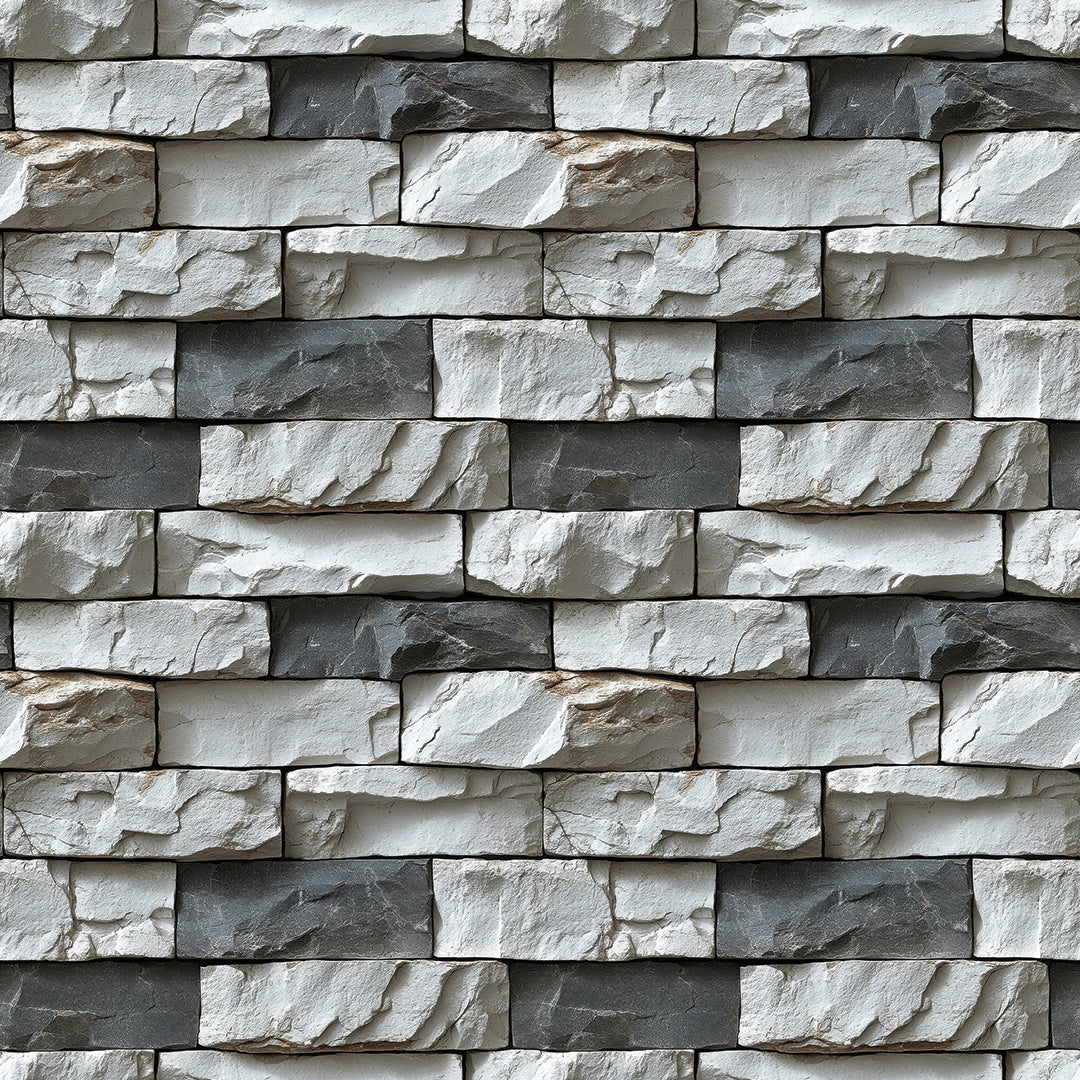 Tapete mit Kalkstein-Basalt-Struktur im modernen Wechselspiel Selbstklebend, PVC-frei & langlebig Für starke Wände mit Stil – by PCC FoliaConcept