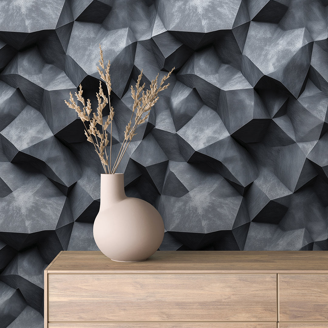 Lieferzeit 2-4 Tage Mineralisch-abstrakter 3D-Look Beton-Grau mit strukturierter Tiefe Selbstklebend & PVC-frei – by PCC FoliaConcept