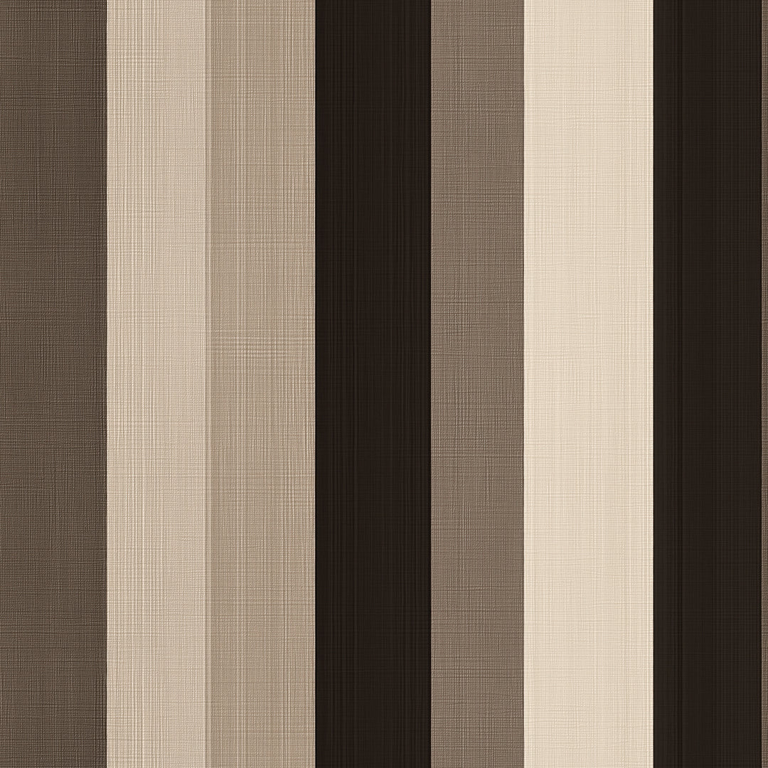 Lieferzeit 2-4 Tage  Streifen in Braun & Beige  Textilstruktur-Look  Selbstklebend & PVC-frei – by PCC FoliaConcept