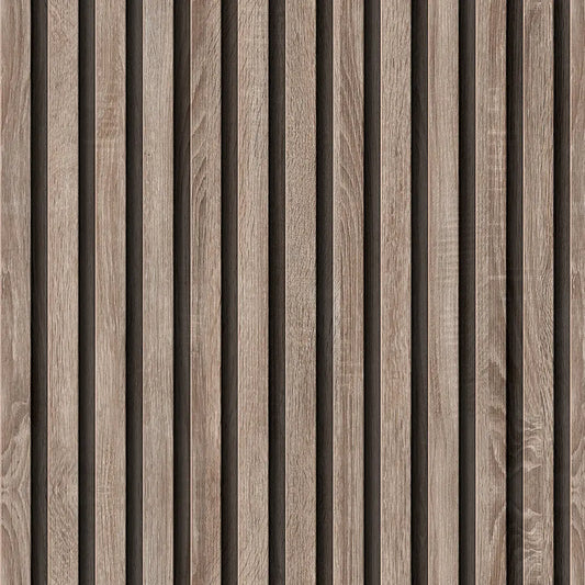 Graue Holzoptik in moderner Eiche-Optik Selbstklebend & abwischbar PVC-freie Tapete ▪️ Stilvoller Hintergrund ▪️ Made in Germany FoliaConcept