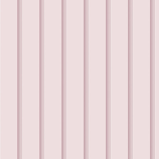 Zartes Rosé mit moderner Lattenstruktur Selbstklebend & abwischbar PVC-freie Tapete ▪️ Freundlich, stilvoll & pflegeleicht Made in Germany ▪️ FoliaConcept