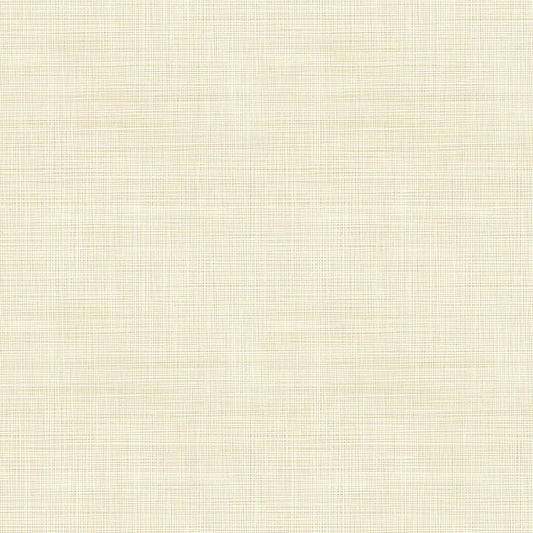 Strukturtapete Leinengewebe Detailansicht – Zartes Hellgruen, Salbei, Creme, helles Beige, selbstklebend