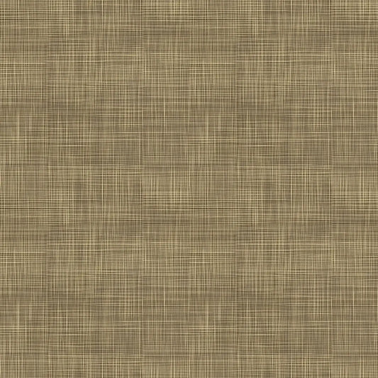 Strukturtapete Naturleinen Nussbraun Detailansicht – Nussbraun, Olivbraun, Beige, Dunkelbraun, selbstklebend