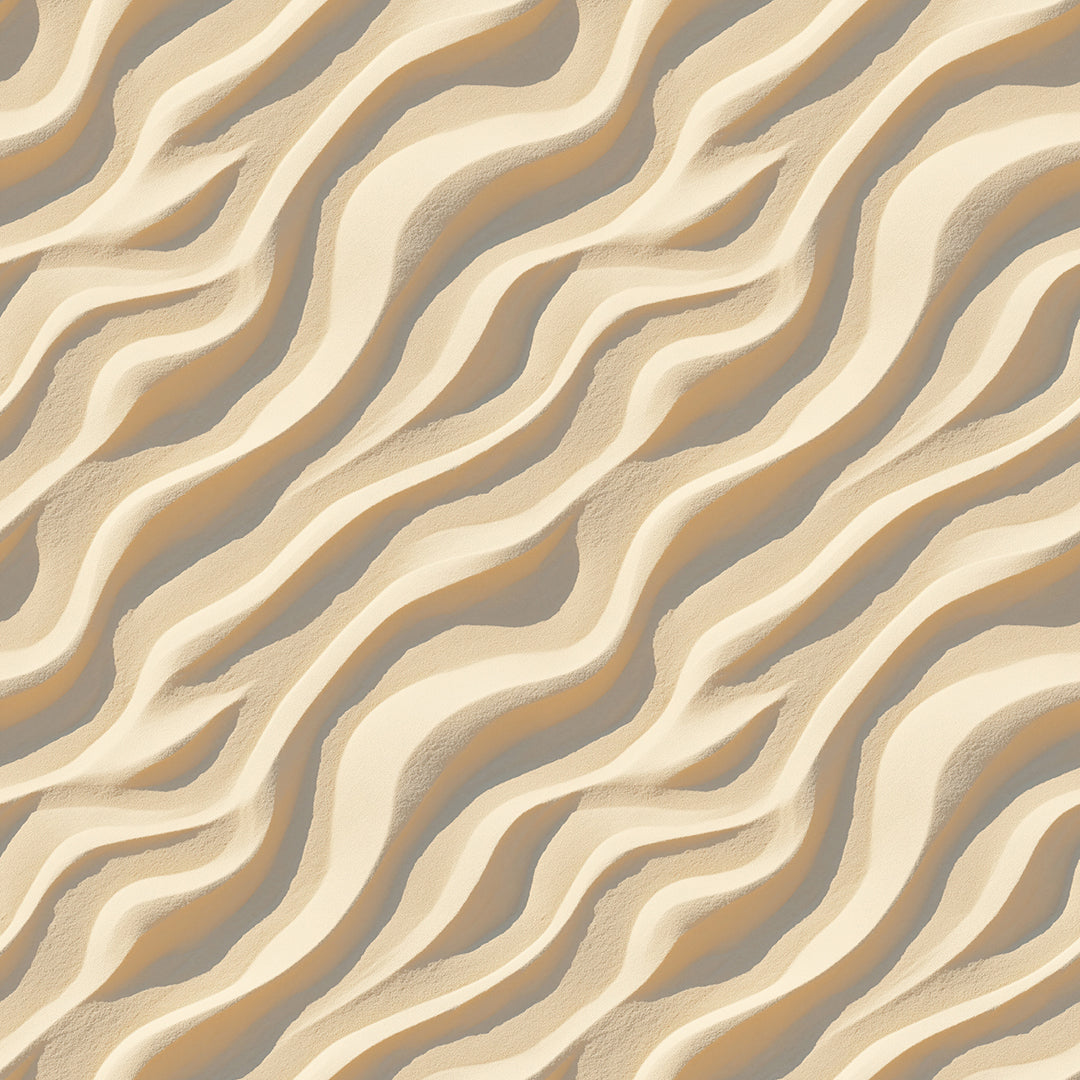 Wanddesign mit 3D-Sandwellen Fließende Naturstruktur in warmen Tönen Selbstklebend & PVC-frei – made by PCC FoliaConcept!