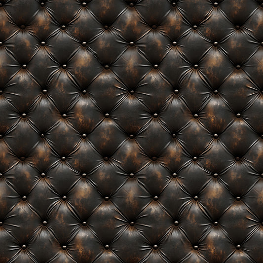 Vintage-Leder-3D-Tapete im Chesterfield-Stil Rustikale Eleganz für deine Wände Selbstklebend & PVC-frei – made by PCC FoliaConcept!