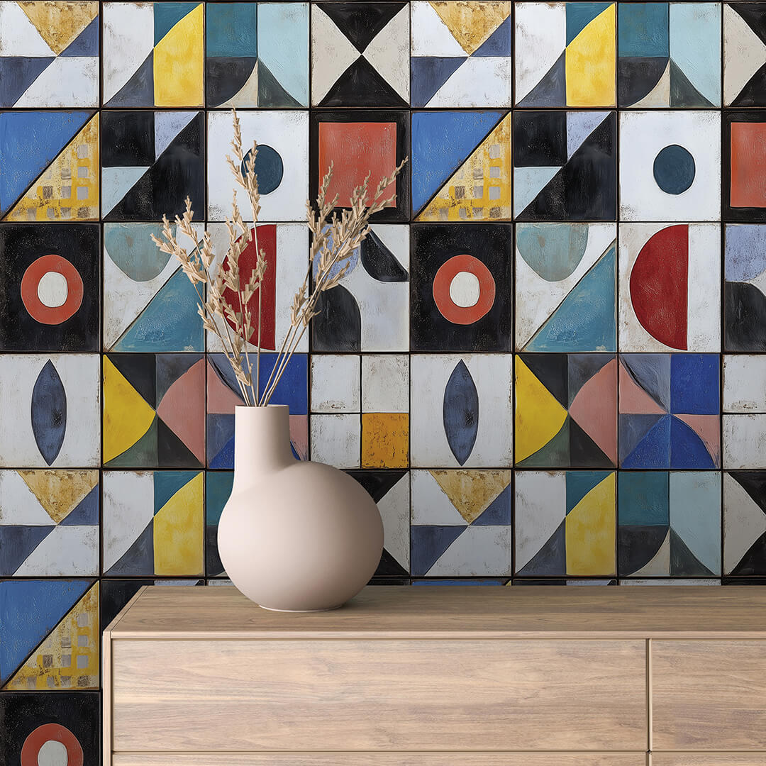Kreativ & kraftvoll Primärfarben mit Patina Selbstklebend & PVC-frei – by PCC FoliaConcept