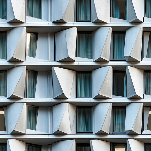 Moderne 3D Tapete inspiriert von Stuttgarts Architektur für minimalistische Räume & urbane Wohnkonzepte PVC-freie Tapete schneller Versand▪️ Made in Germany PCC FoliaConcept GmbH