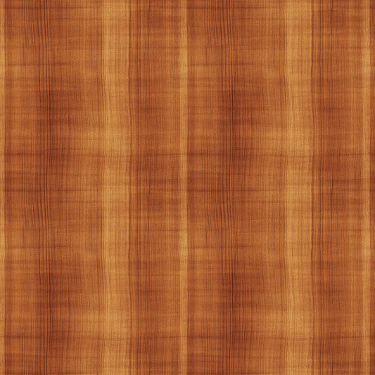 Selbstklebende Holz Tapete mit rötlich-goldener Edelholzoptik und samtiger Maserung für stilvolle Wohnraumgestaltung.