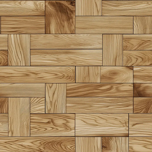 WOOD 0020 – Ausdrucksstarker Wandbelag im Würfelmuster mit natürlicher Holzmaserung für stilvolle, kreative Raumkonzepte.