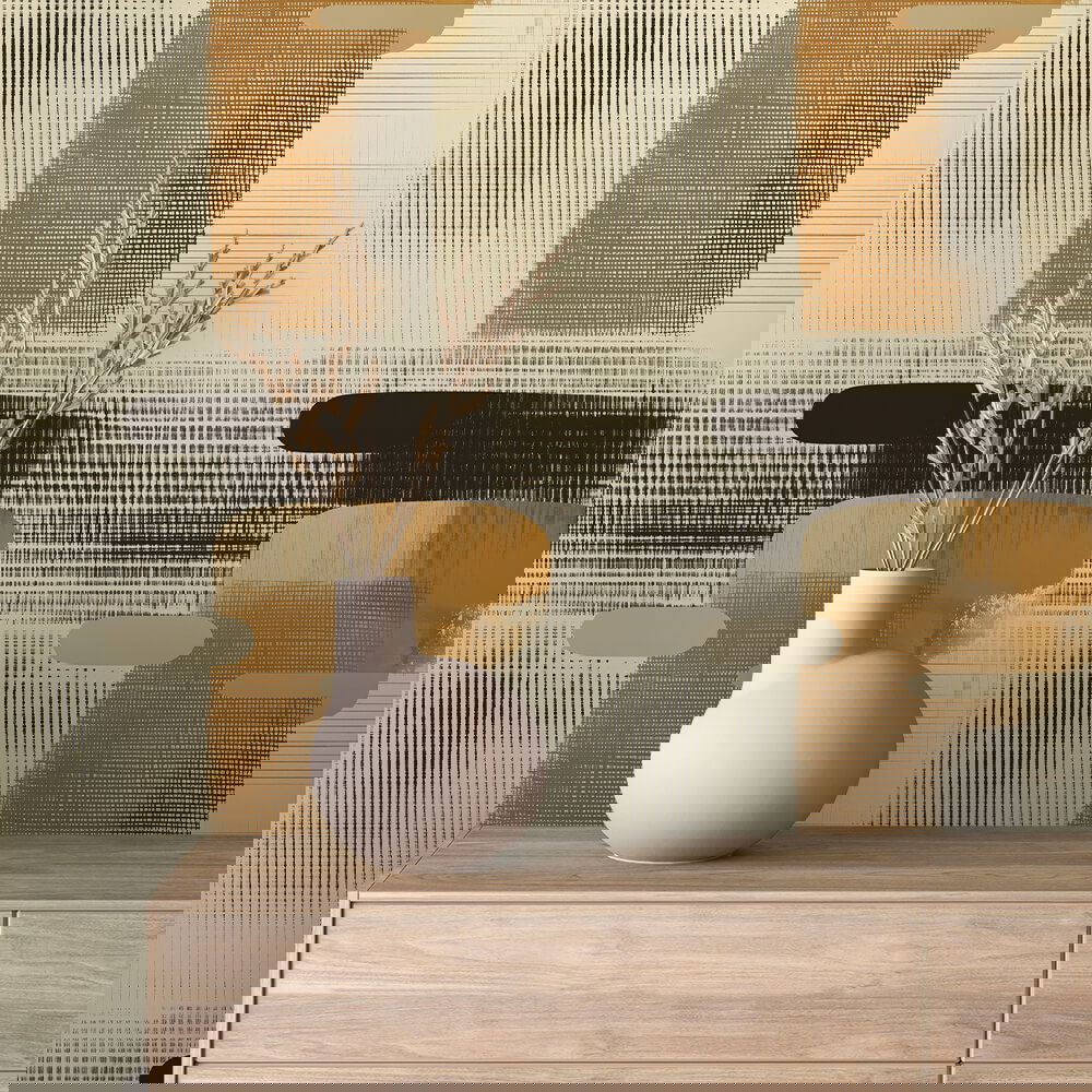 Retro Linienmuster Abstrakt