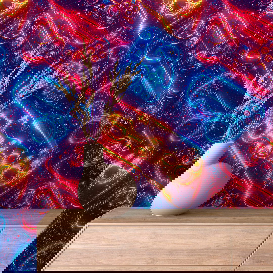 Lieferzeit 2-4 Tage Gaming Design Neonfarben Selbstklebend & PVC-frei – by PCC FoliaConcept