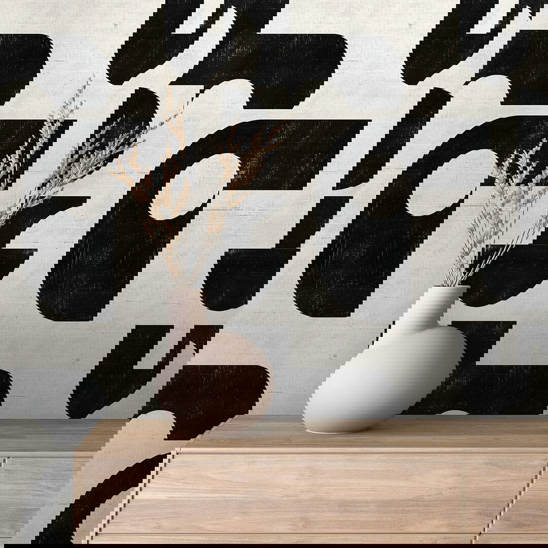 Retro Muster Geometrisch