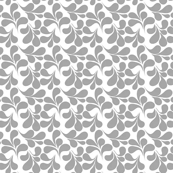 Floral Grey Flow