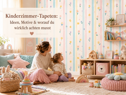 Kinderzimmer-Tapete: Worauf du wirklich achten musst