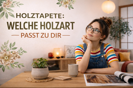 Holztapete: Welche Holzart passt zu dir – und wohin in deinem Zuhause?