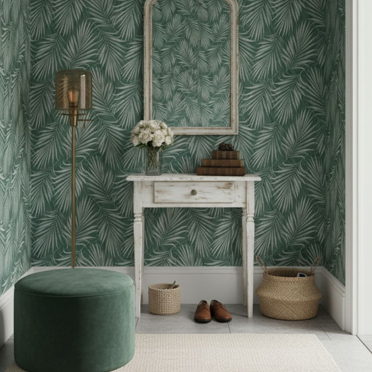 Flur Blaetter Tapete