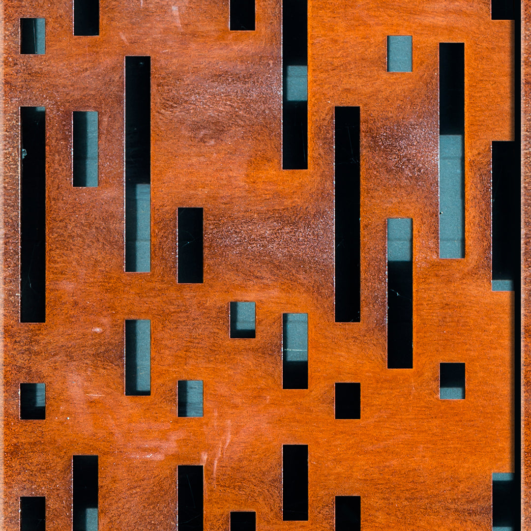 Industrial Metall Grid Pattern