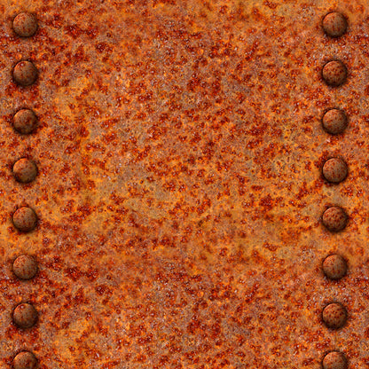 Industrial Metall Rust Rivet Plate