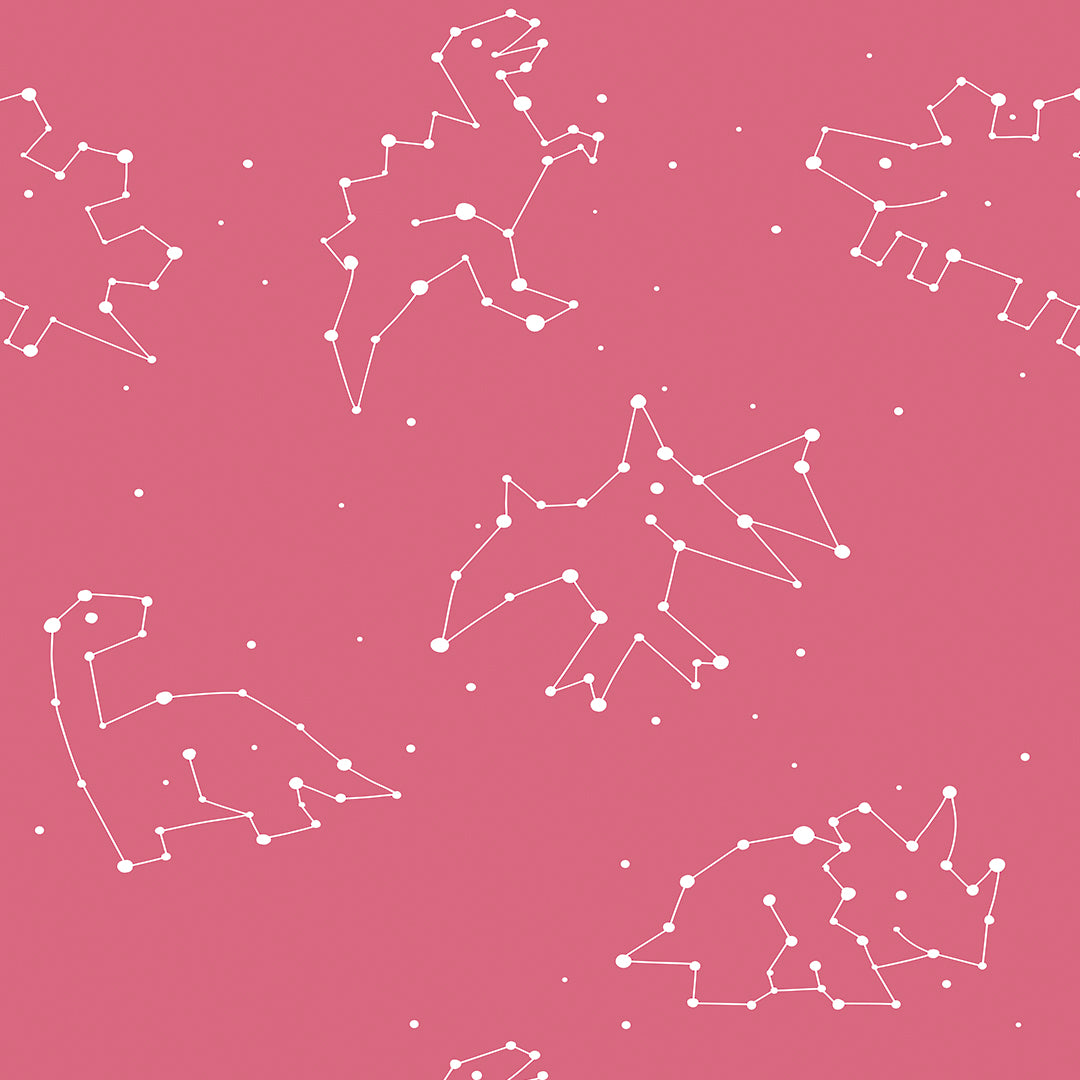 ✅ Dino Design ✅ Sternbilder Look ✅ Modern & verspielt Selbstklebende Tapete — by Pimp My Wall