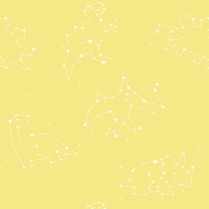 ✅ Dino Design ✅ Sternbilder Look ✅ Modern & verspielt Selbstklebende Tapete — by Pimp My Wall