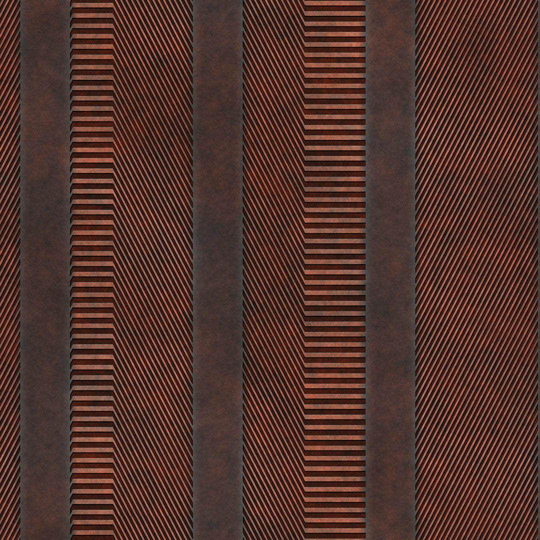 Industrial Striped Metall Layers