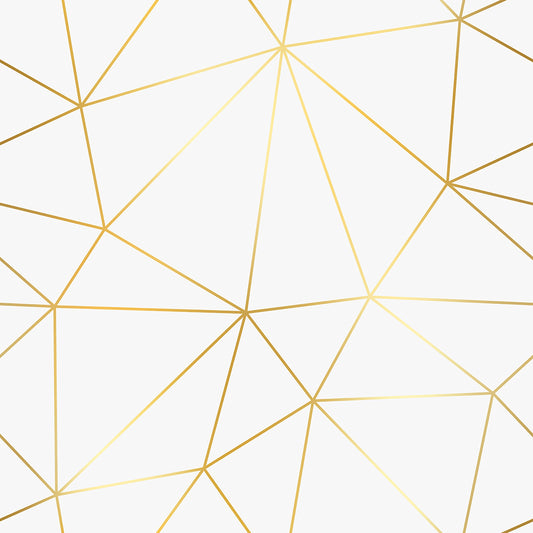 White Luxe Geometry Zazz