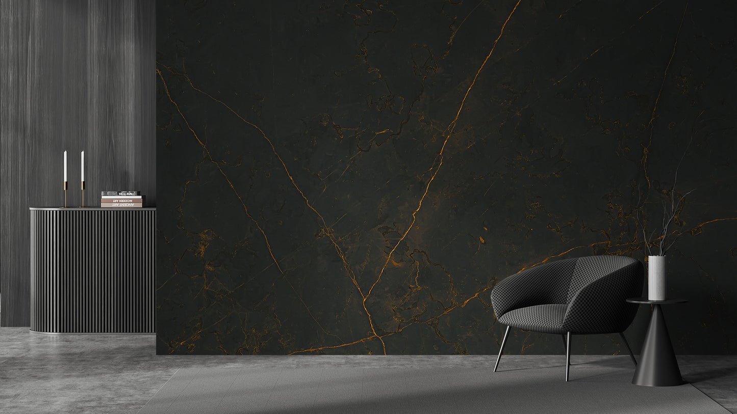 Black & Bronze Marble