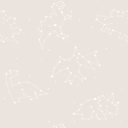 ✅ Dino Design ✅ Sternbilder Look ✅ Modern & verspielt Selbstklebende Tapete — by Pimp My Wall