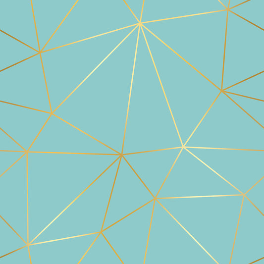Crystal Blue Geometry Zazz