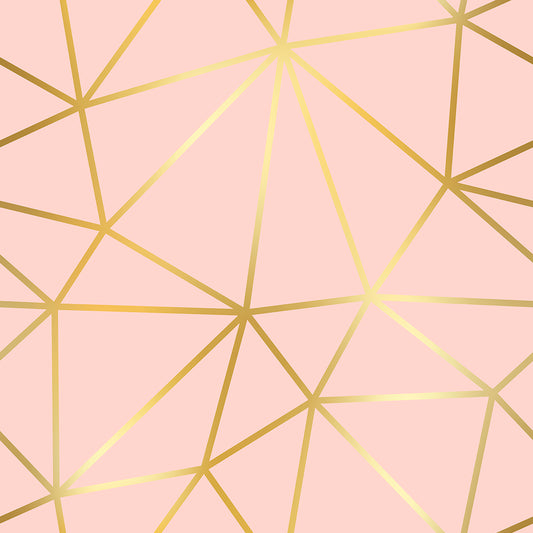 Pastel Rose Geometry Zazz