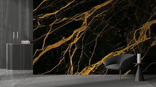 Black Luxury Gold Marble
