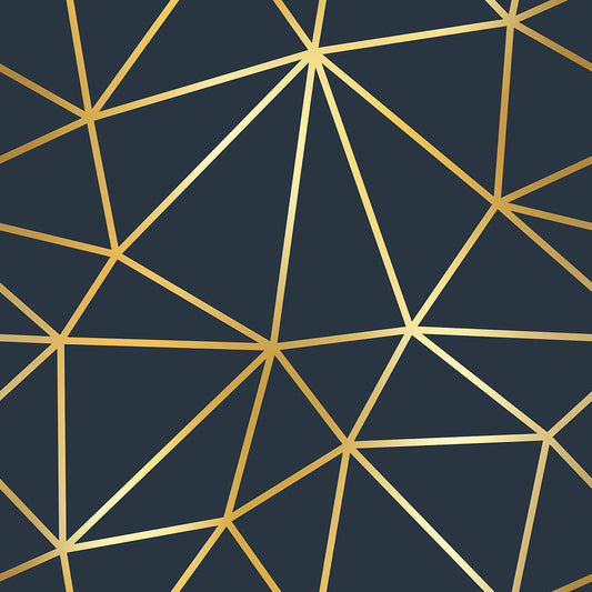 Dark Charcoal Geometry Zazz
