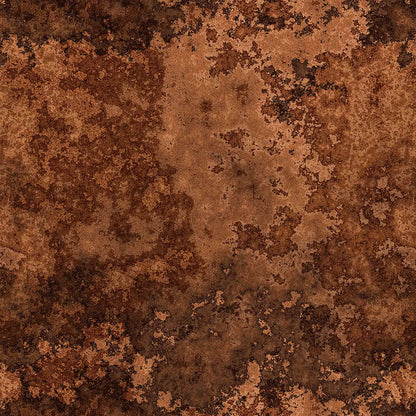 Metallic Tapete Tiefe Rostpatina