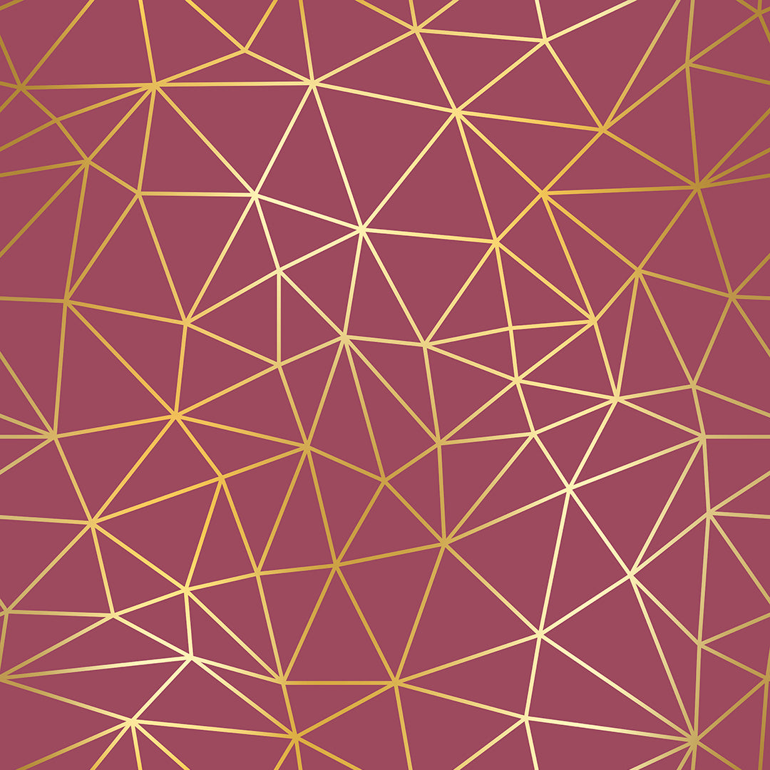 Ruby Mosaic Geometry Zazz