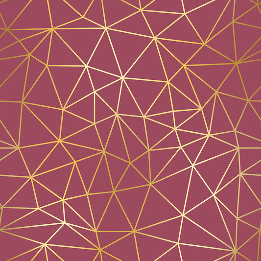 Ruby Mosaic Geometry Zazz