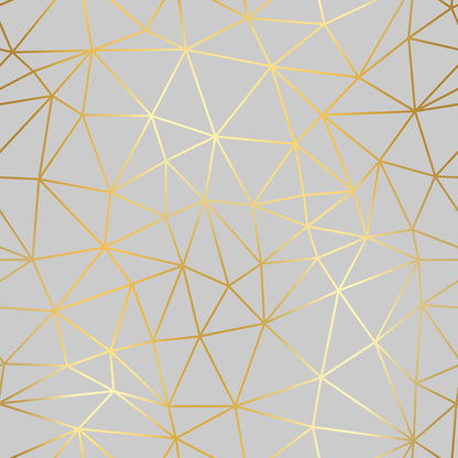 Silver Mosaic Geometry Zazz