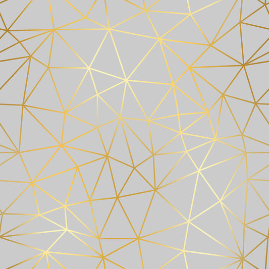 Silver Mosaic Geometry Zazz