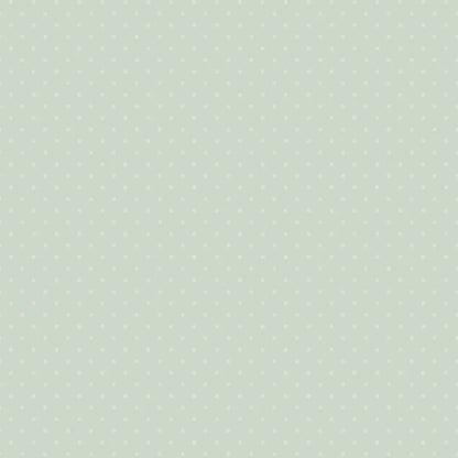 Wallpaper Children's Room Delicate Dots Mint Green
