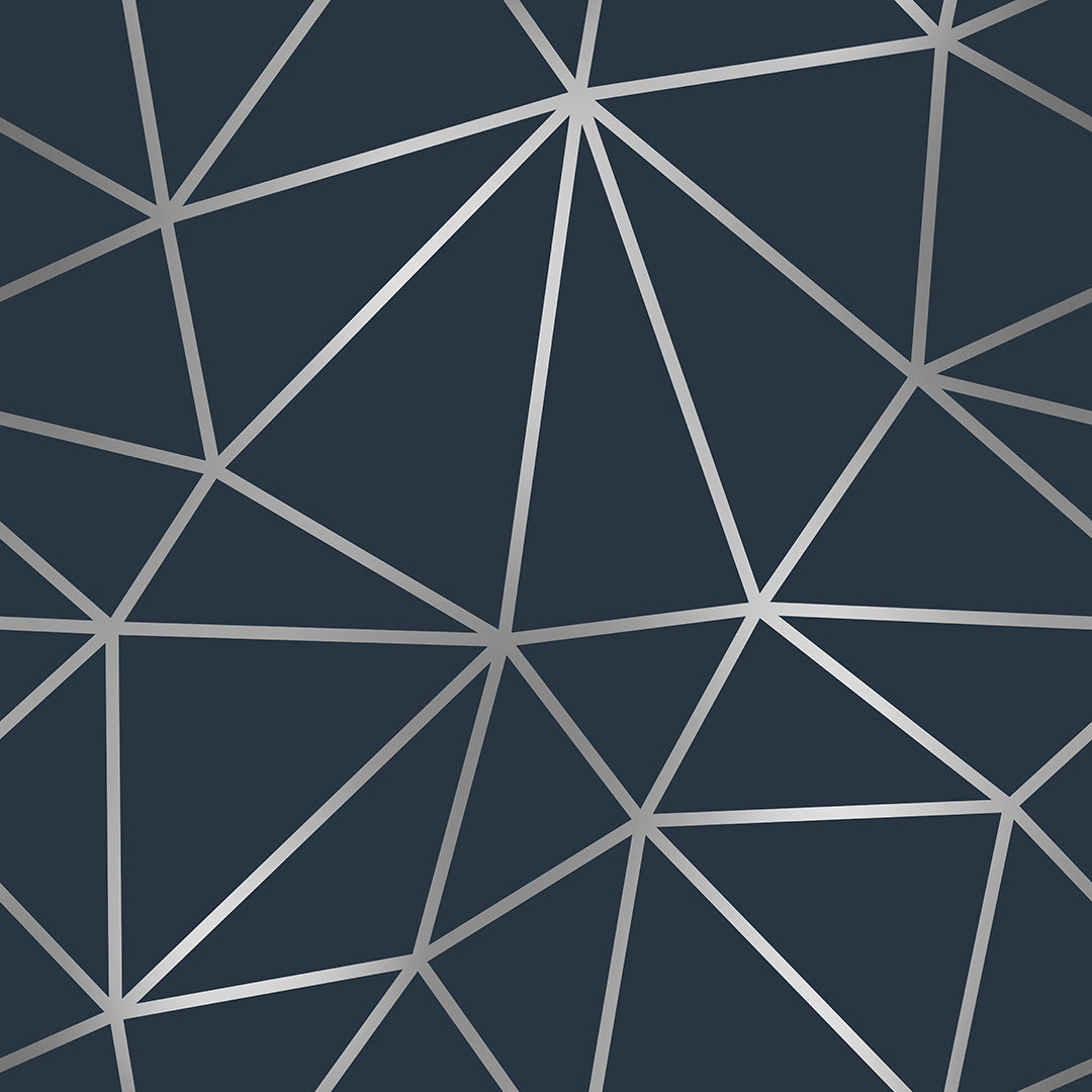Midnight Silver Geometry Zazz