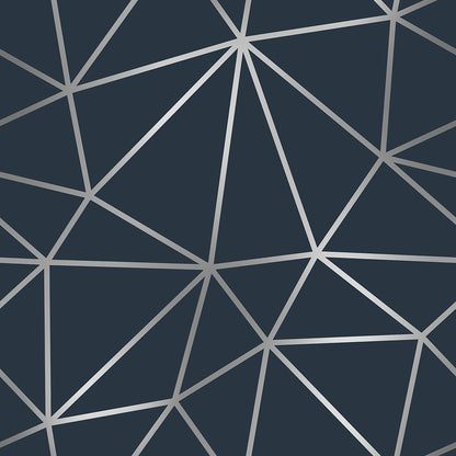 Midnight Silver Geometry Zazz