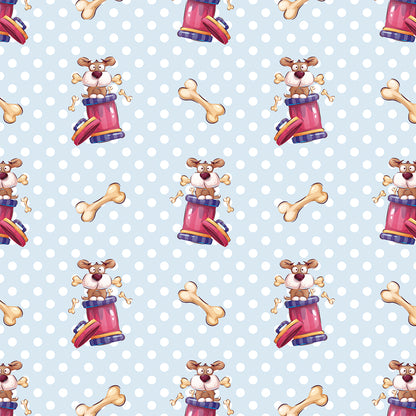 ✅ Hundemotiv ✅ Verspielt & bunt ✅ Für Kinderzimmer 🐾 Selbstklebende Tapete — by Pimp My Wall