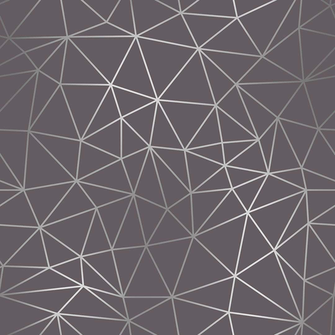 Taupe Silver Geometry Zazz