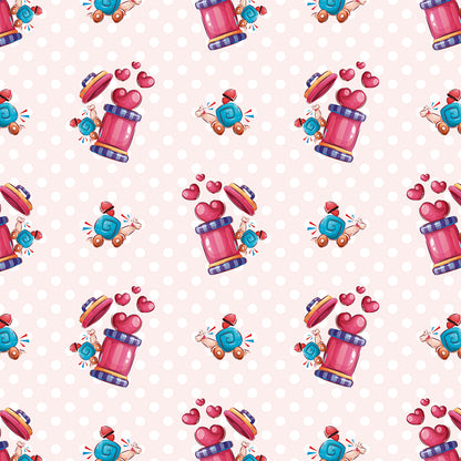 ✅ Verspieltes Schneckenmotiv ✅ Mit Herzen & Punkten 🐌 Für Kinderzimmer & Spielräume 💖 Selbstklebende Tapete — by Pimp My Wall