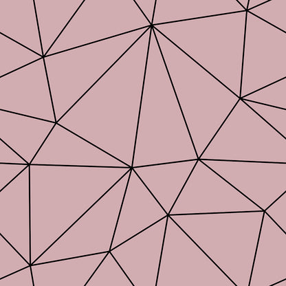Black Mauve Geometry Zazz