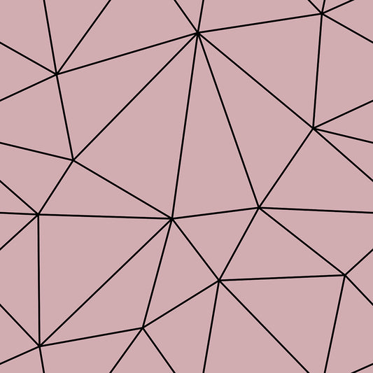 Black Mauve Geometry Zazz